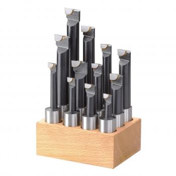 Izstružni noži 18 mm - set 12 del. 