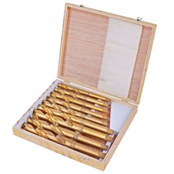 Svedri HSS z Morsekonus-om, TiN-poboljšani, Set B