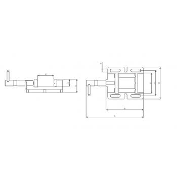 Primež za vrtalne stroje BMO 85
