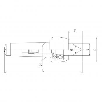 Prostovrteča konica PC - MK 1
