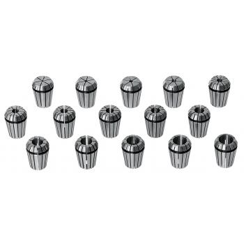 Vpenjalne stročnice ER 25, 2 - 16 mm, 15-del.