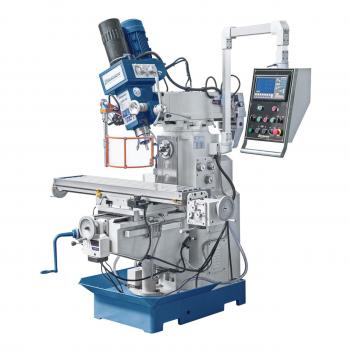 Univerzalni rezkalni stroj UWF 90 - 1270, z 3-osnim digitalnim prikazovalnikom ES 12H + pnevmatsko vpenjanje orodja