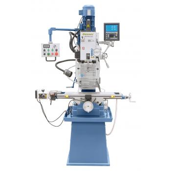 Vrtalno rezkalni stroj FM 55 HSV Vario z 3-osnim digitalnim prikazovalnikom  ES-12V + avtomatski pomik X-os