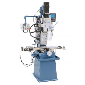 Vrtalno rezkalni stroj FM 55 HTC-Digi Vario z 3-osnim digitalnim prikazovalnikom ES-12V + avtomatski pomik X-os