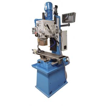 Vrtalno rezkalni stroj TM 45 V-Plus z 3-osnim digitalnim prikazovalnikom