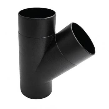 45° Y-priključek za 100 mm sesalno cev