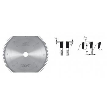 Krožna žaga 250/30/Z 72 - WZ, prečni rez 