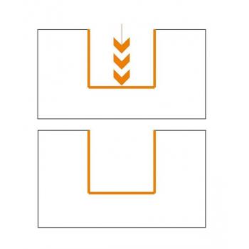 Utorni rezkar fi 12x50 mm