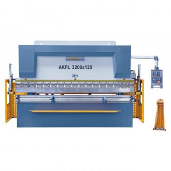 Hidravlična upogibna stiskalnica AKPL 3200 X 125 z ročno napravo za bombiranje