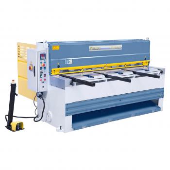 Elektro škarje MTE 2060 x 4 NCC / motorno nastavljiv omejilec / izmet pločevine spredaj ali zadaj 