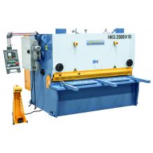 Hidravlične škarje HKS 2000 x 10 / motorno nastavljiv omejilec / brezstopenjsko nastavljiva dolžina rezanja /