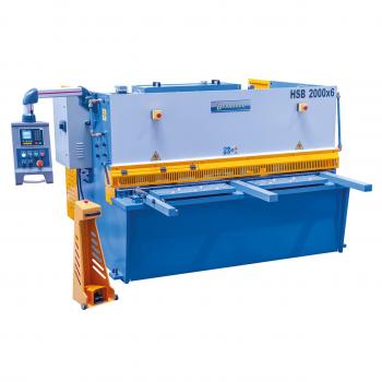 Hidravlične škarje HSB 2000 x 6 / motorno nastavljiv omejilec