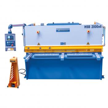 Hidravlične škarje HSB 2000 x 6 / motorno nastavljiv omejilec