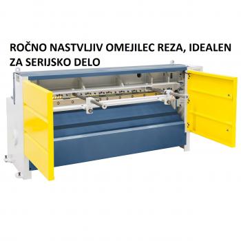 Elektro škarje MTA 2060 x 3 / ročno nastavljiv omejilec