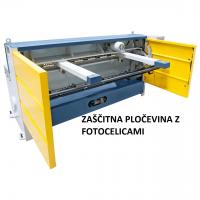 Elektro škarje MTR 1360 x 3 NCC / motorno nastavljiv omejilec / pnevmatsko pridržalo pločevine / izmet pločevine spredaj ali zadaj