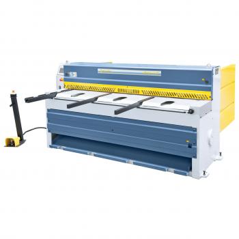 Elektro škarje MTR 2060 x 3 NCC / motorno nastavljiv omejilec / pnevmatsko pridržalo pločevine / izmet pločevine spredaj ali zadaj